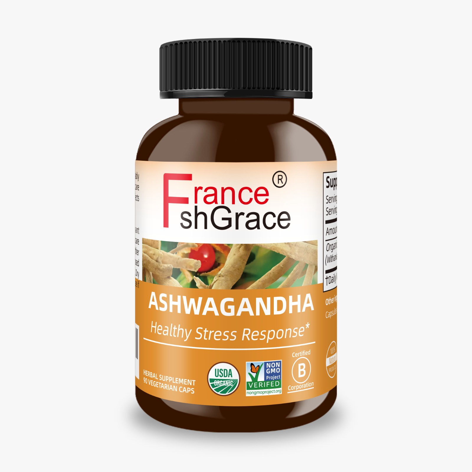 Franceshgrace FSG Ashwagandha — USDA Organic